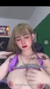 คลิปหลุดไทย นมใหญ่หีฟิต ไลฟ์สดโดนแฟนซอยหีโหด แตกในคาหีแบบไม่ยั้ง